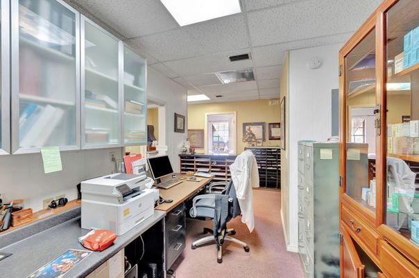 Home Office, Interior, Recessed Lighting
