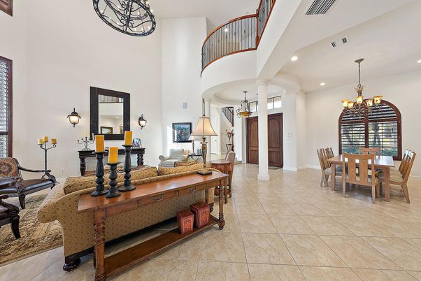 Chandelier, Dining room, Interior, Recessed Lighting