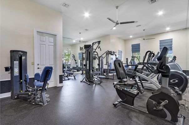 Fitness Equipment, Gym, Interior, Recessed Lighting