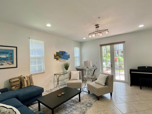 Interior, Living room, Piano, Recessed Lighting