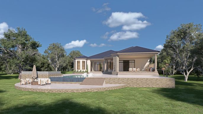 Backyard, Exterior, Pool