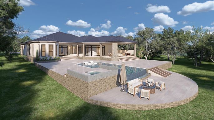 Backyard, Exterior, Pool