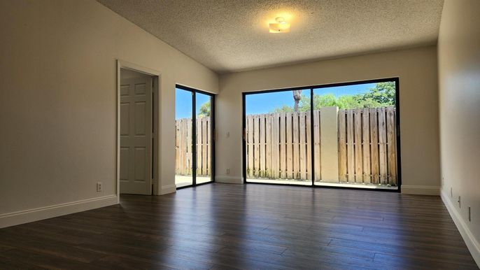 Empty room, Interior, Wood Texture Flooring