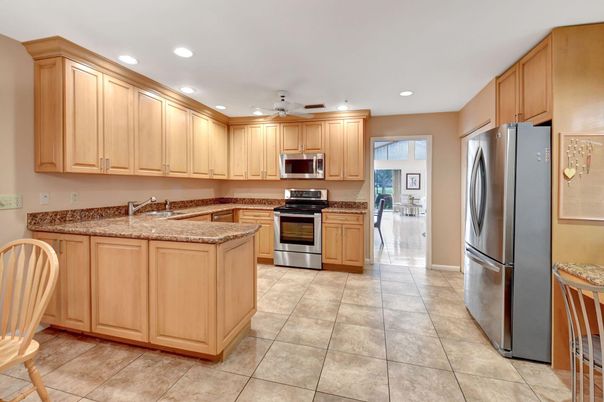 Interior, Kitchen, Recessed Lighting