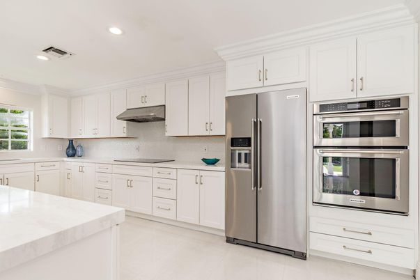 Interior, Kitchen, Recessed Lighting, Stainless Steel Appliances