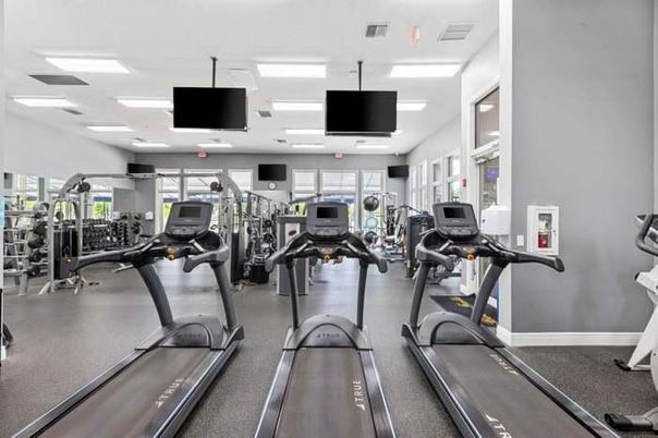 Fitness Equipment, Gym, Interior