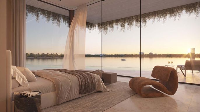 Bedroom, Interior, Water