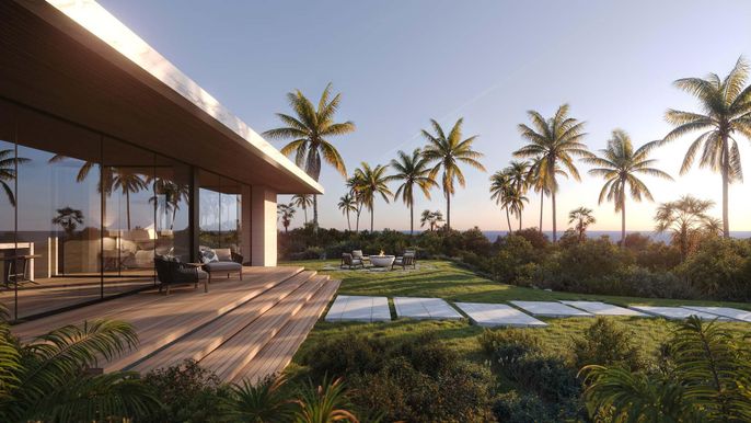 Backyard, Exterior
