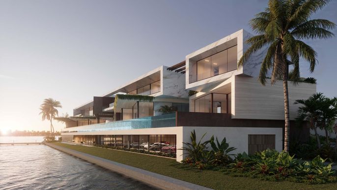 Backyard, Exterior, Facade, Modern