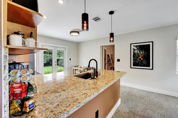 Interior, Kitchen, Pendant Lights, Recessed Lighting