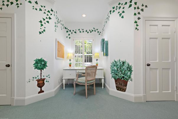 Home Office, Interior, Recessed Lighting