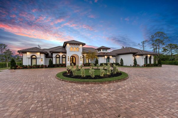 Backyard, Exterior, Facade, Mediterranean