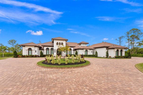 Backyard, Exterior, Facade, Mediterranean