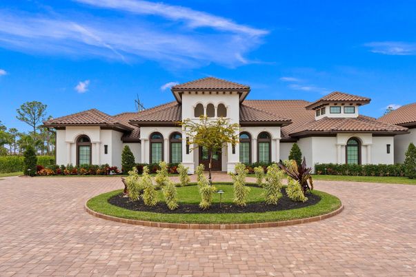 Backyard, Exterior, Facade, Mediterranean
