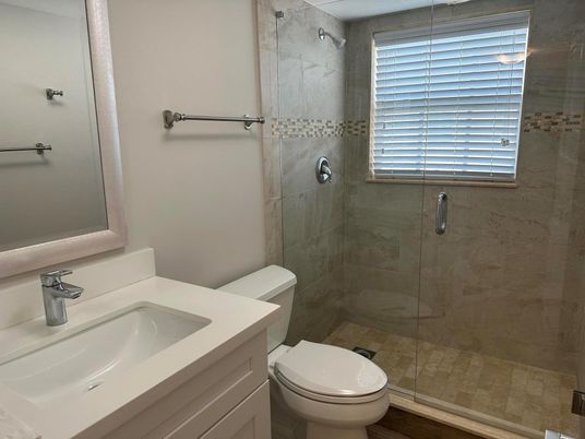 Bathroom, Glass Shower, Interior