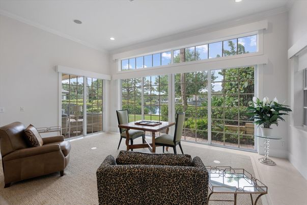 Dining room, Interior, Living room, Recessed Lighting, Sun Room