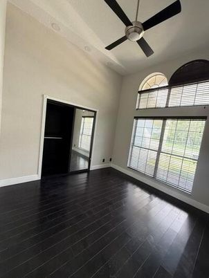 Empty room, Interior, Wood Texture Flooring