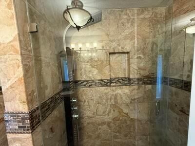 Bathroom, Glass Shower, Interior