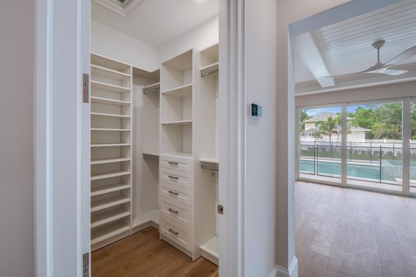 Interior, Recessed Lighting, Walk-in Closets, Wood Texture Flooring