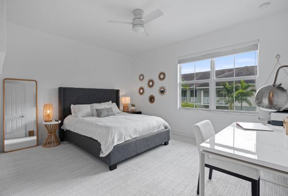 Bedroom, Home Office, Interior