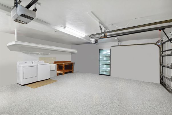 Garage, Interior, Washer