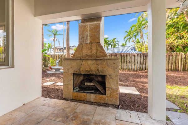 Exterior, Fireplace