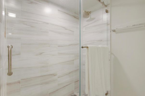 Bathroom, Glass Shower, Interior