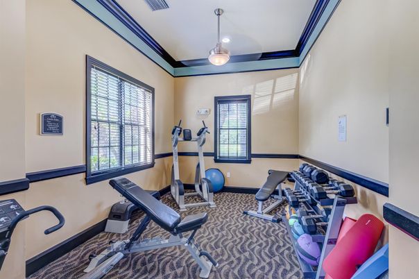 Fitness Equipment, Interior, Recessed Lighting