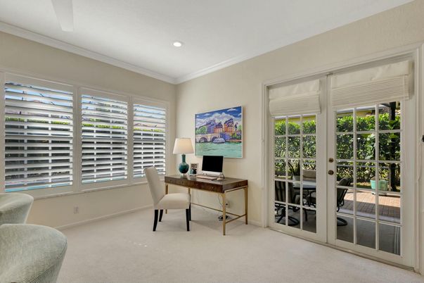 Home Office, Interior, Recessed Lighting