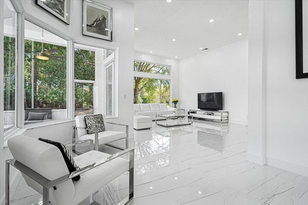 Interior, Living room, Marble, Recessed Lighting