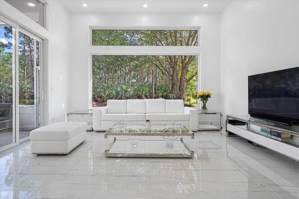 Interior, Living room, Marble, Recessed Lighting