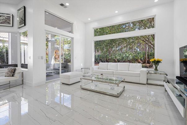 Interior, Living room, Marble, Recessed Lighting