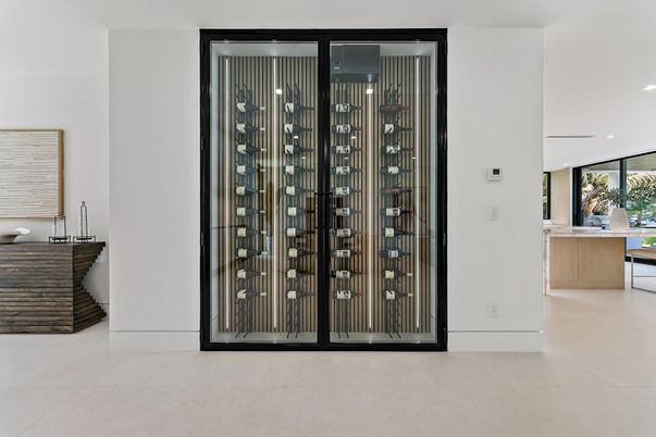 Interior, Recessed Lighting, Wine Storage