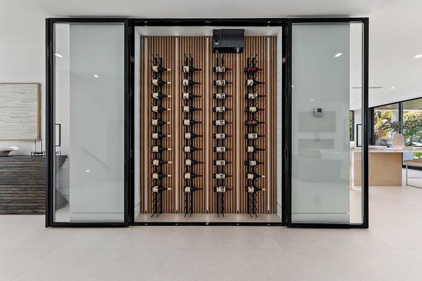 Interior, Recessed Lighting, Wine Storage