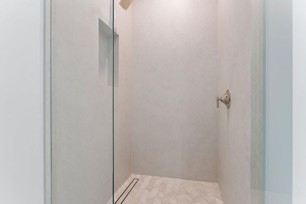 Bathroom, Glass Shower, Interior