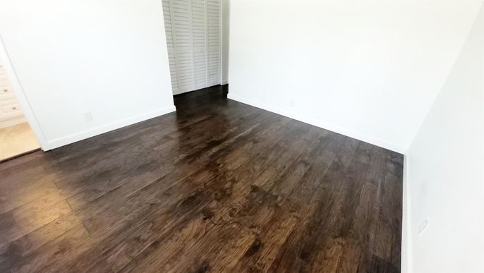Empty room, Interior, Wood Texture Flooring