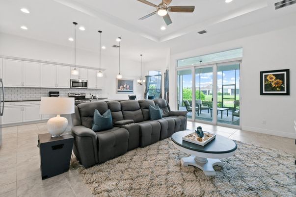 Interior, Kitchen, Living room, Pendant Lights, Recessed Lighting