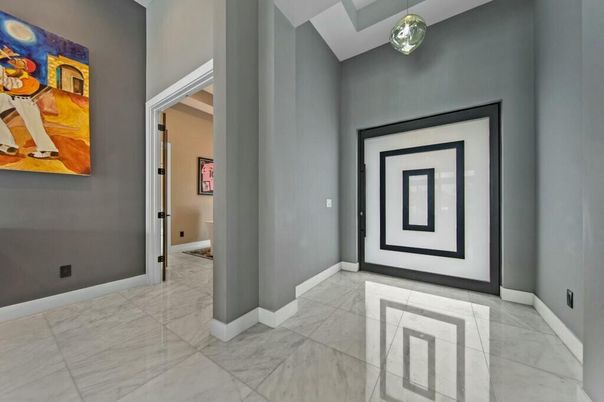 Interior, Marble, Pendant Lights