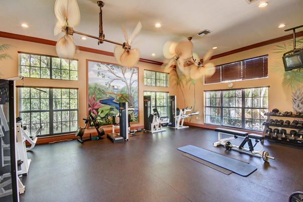 Fitness Equipment, Interior, Recessed Lighting