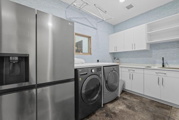 Interior, Recessed Lighting, Washer