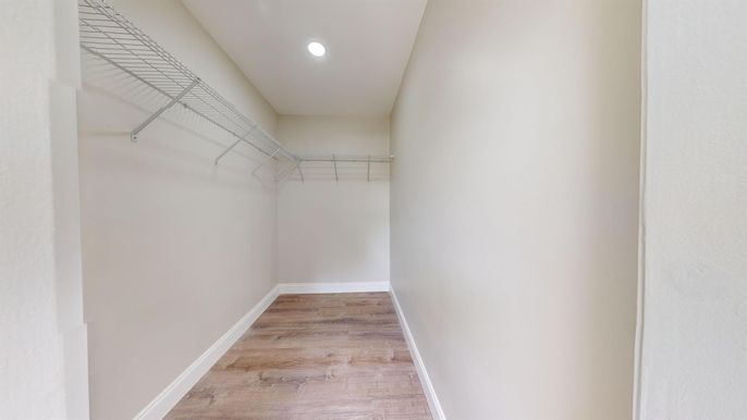 Interior, Recessed Lighting, Walk-in Closets, Wood Texture Flooring