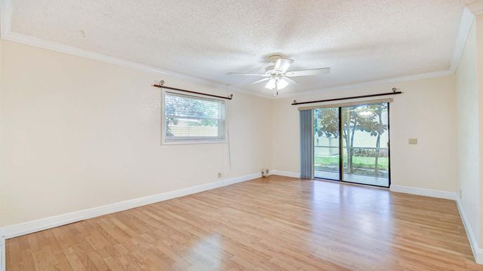 Empty room, Interior, Wood Texture Flooring