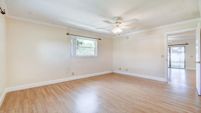 Empty room, Interior, Wood Texture Flooring