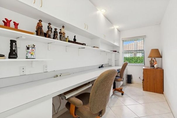 Home Office, Interior, Recessed Lighting