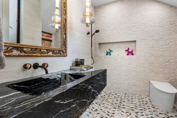 Bathroom, Interior, Pendant Lights