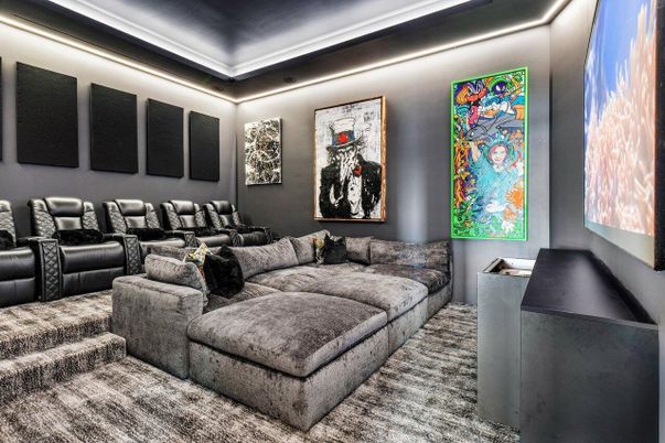 Home Theatre Room, Interior, Theatre Room