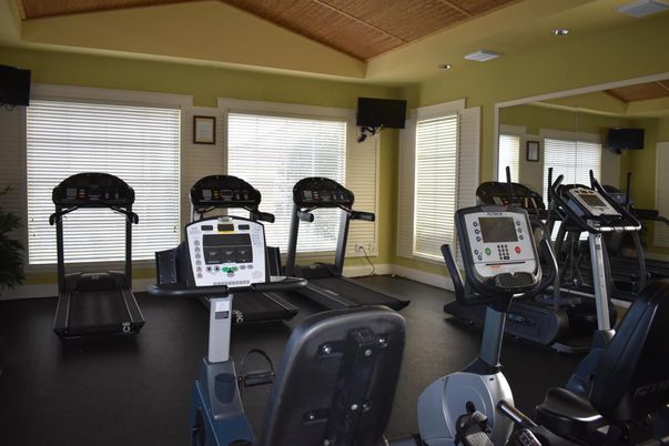Fitness Equipment, Interior, Recessed Lighting