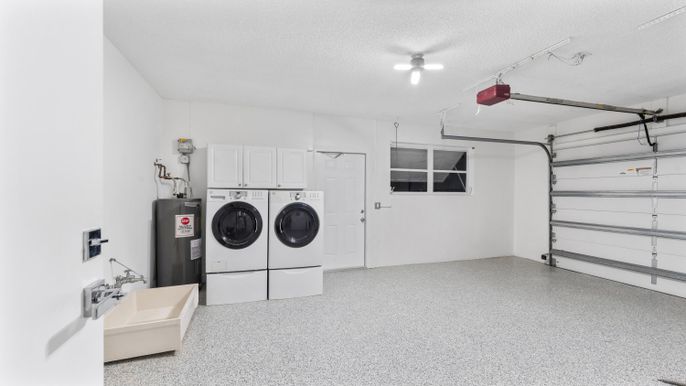 Garage, Interior, Washer