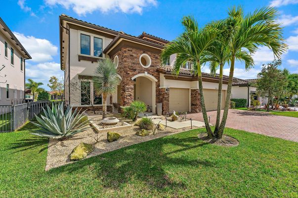 Attached, Backyard, Exterior, Facade, Mediterranean
