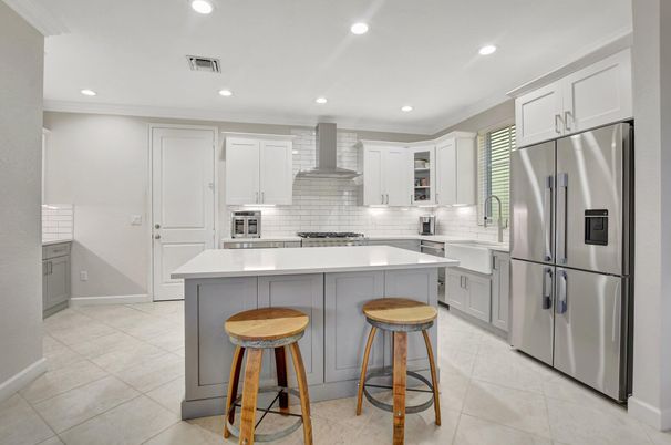 Interior, Kitchen, Recessed Lighting, Stainless Steel Appliances